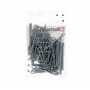 QWORK® 14 pièces Jeu de pointeaux 5-35 mm, jeu de poinçons en cuir, outil de perforation