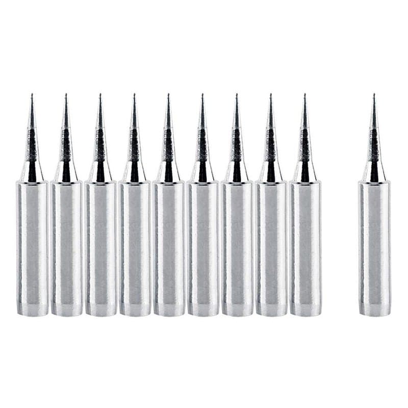 10Pcs 900M-T-I Pointus de Fer à Souder de Remplacement de Soudure de Pointe