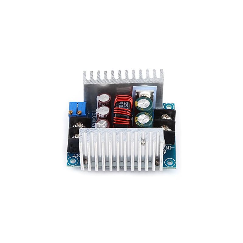 Akozon Module Haute Puissance Faible Ondulation Abaisseur DC-DC 300W 20A Module Abaisseur de Courant Continu du Convertisseur d'