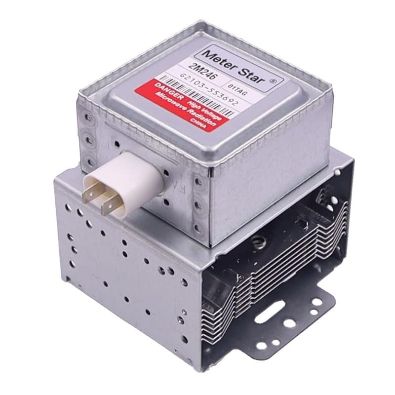 Meter Star Magnetron 2M246 050GF Tube magnétron pour micro-ondes compatible avec LG 6324W1A001L & 6324W1A001B, AP6316906, 126820