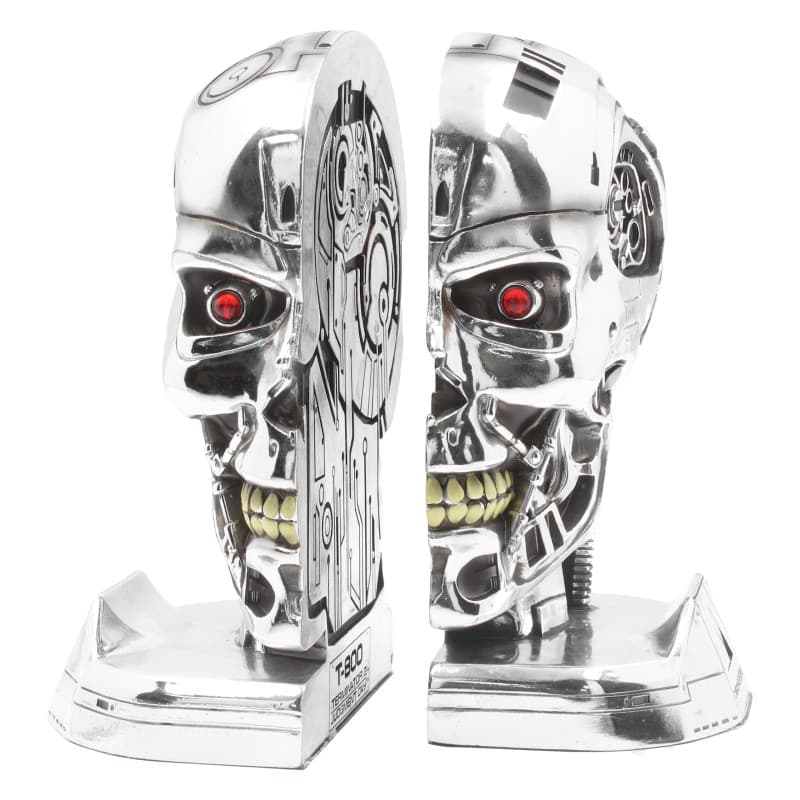 Nemesis Now Terminator 2 Serre-Livres en résine Argenté 18,5 cm