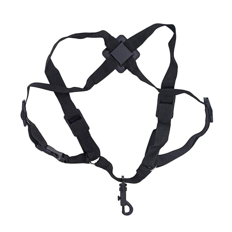 Alnicov Ceinture d'épaule réglable en cuir de saxophone Sax Neck Strap Epaissir