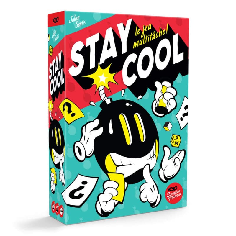 Scorpion masqué | Stay Cool | Jeu de société | À partir de 12 ans | 3 à 7 joueurs | 25 minutes, 88