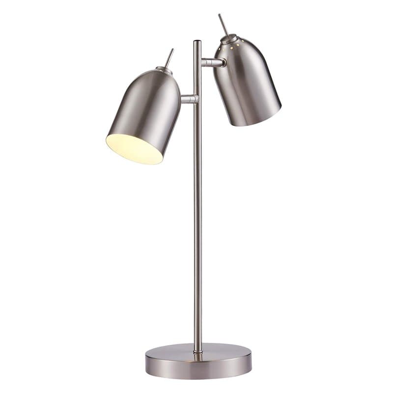 Teamson Home VN-L00063NB-EU Lampadaire, Métal, 25 W, Chrome