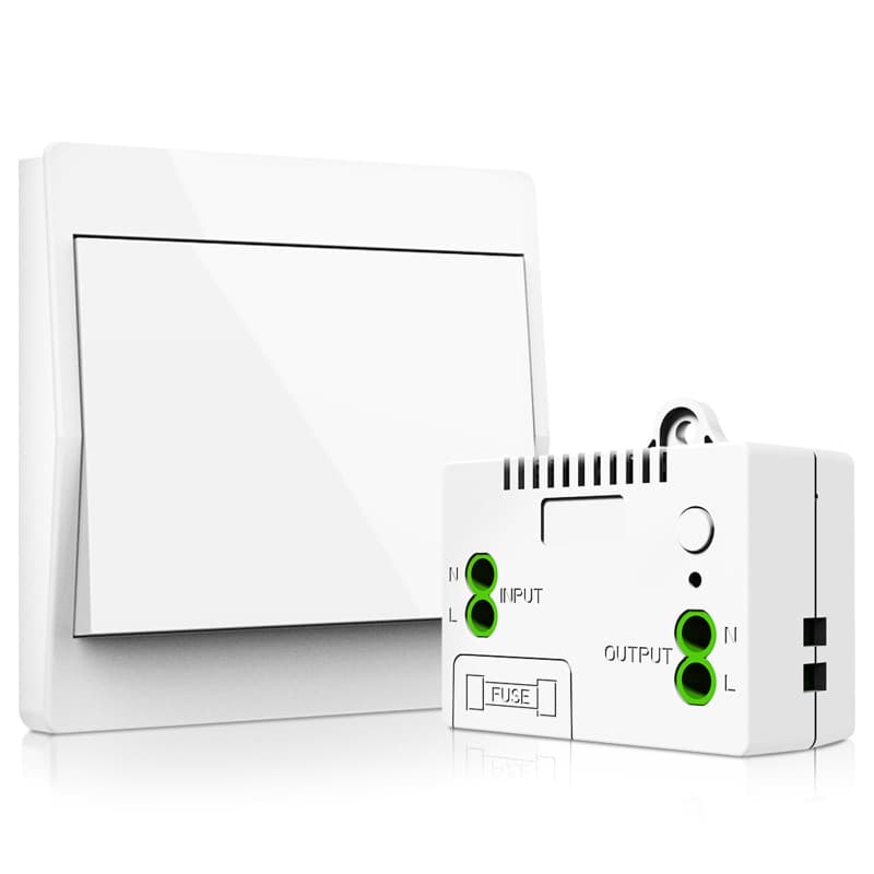 Interrupteur Sans Fil, Interrupteur D'éclairage Sans Fil, 433.92mhz Interrupteur De Sécurité De L'émetteur Rf Et 10a Contrôleur