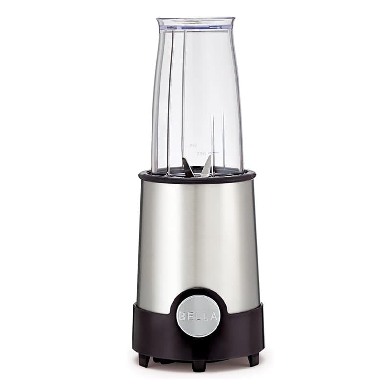BELLA Mélangeur fusée de taille personnelle, parfait pour les smoothies, les shakes et les boissons saines, facile à moudre, bas