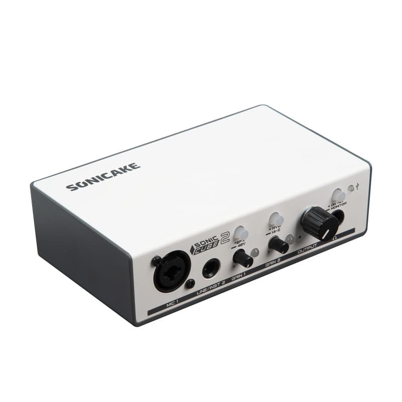 SONICAKE Interface audio Préamplificateur analogique professionnel à deux canaux avec plage dynamique et performance de distorsi