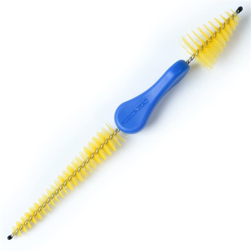 MusicNomad Embouchure et brosse en laiton de qualité supérieure 2 'n 1 pour trompette, trombone, cor, tuba, euphonium et plus (M