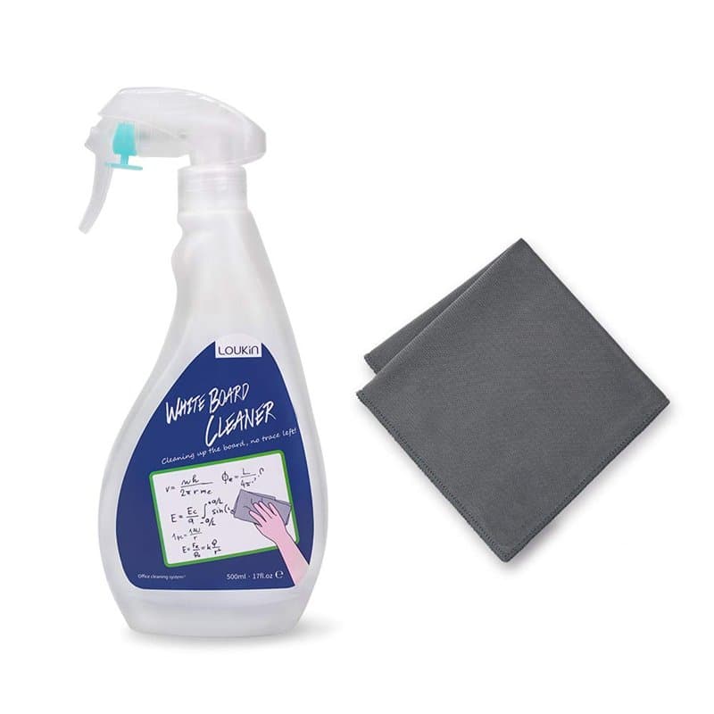 loukin Nettoyant non toxique pour tableau blanc, 17 oz Dry Erase Board Cleaner, spray de nettoyage pour tableau blanc à faible o