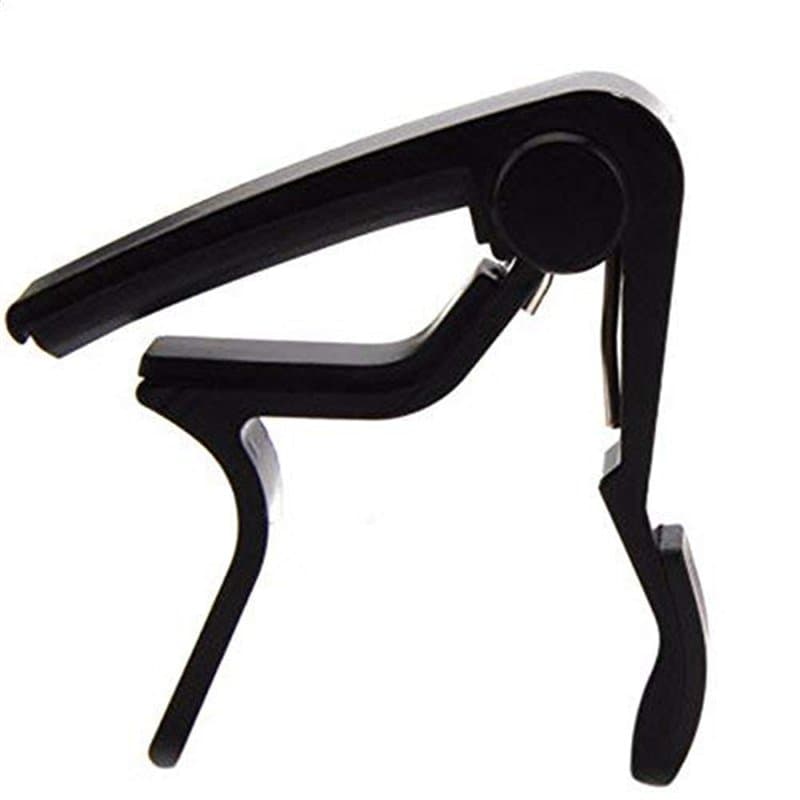 ODETOJOY Capodastre en plastique pour guitare électrique acoustique classique à 6 cordes Ukulélé Réglage de la tonalité Accessoi