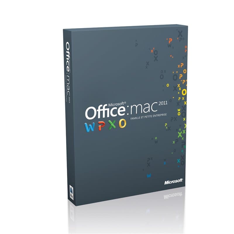 Office Mac Famille et Petite Entreprise 2011 (Outlook inclus), 1 poste