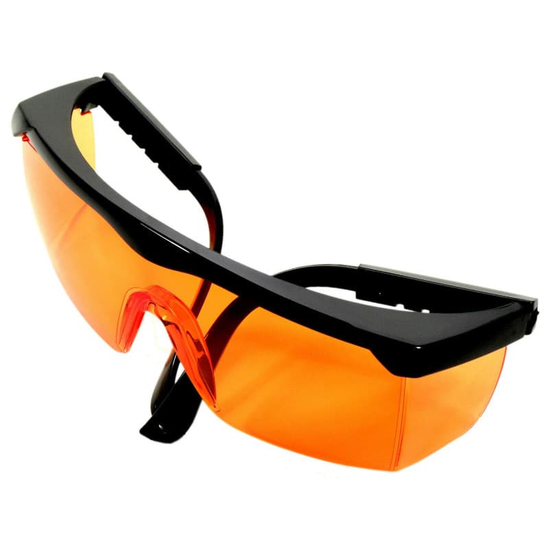 HQRP Lunettes de protection UV à Verres orange pour le séchage UV du revêtement/Encres, Peinture/Curers en résine, Lithographiqu