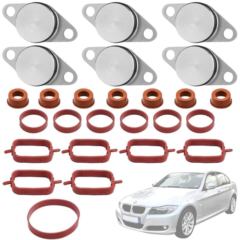 Twowinds - Bouchon Collecteur Admission (22mm) Compatilbe avec BMW E38 E87 E46 E91 E93 E39 E60 E64 E65 E66 E67 E70 E72 - Supprim
