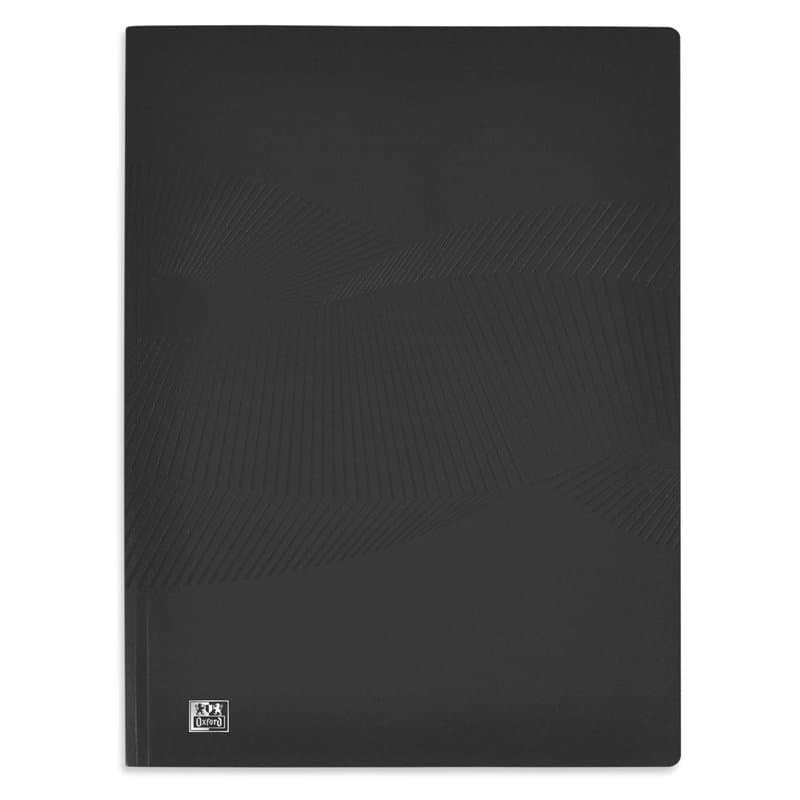 ELBA Osmose protège-documents 80 vues polypropylène opaque noir A4