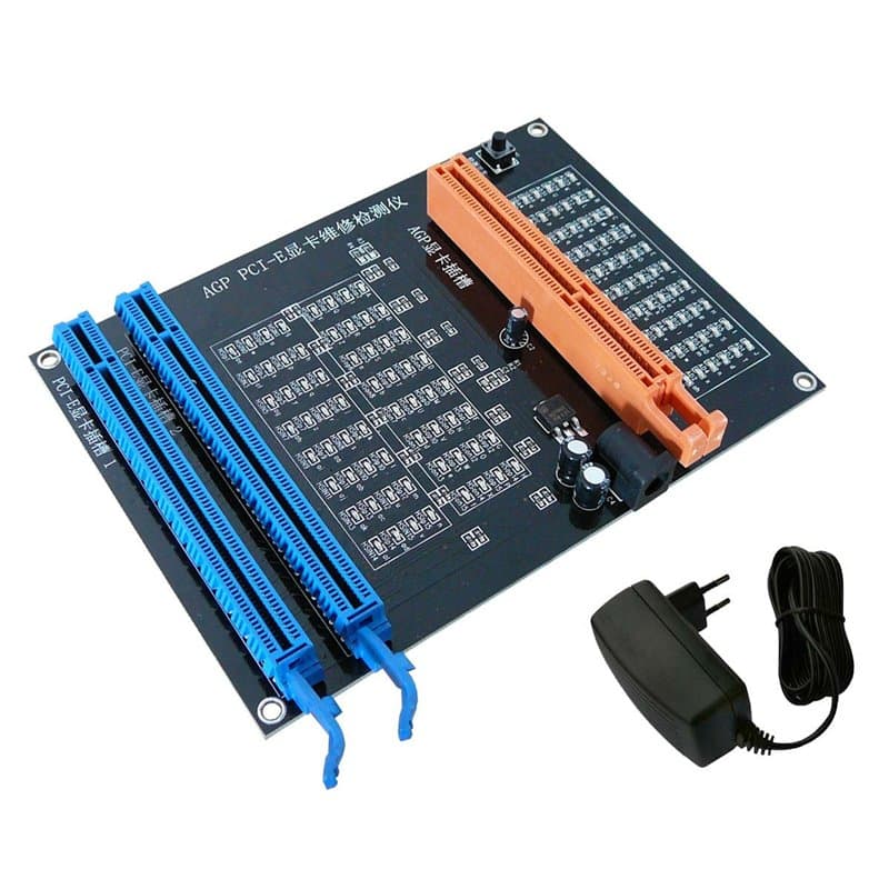 KALEA-INFORMATIQUE Plaque de Test pour Carte Graphique de Type AGP ou PCI Express