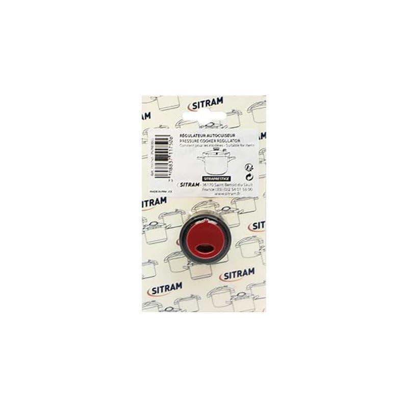 Sitram 711750 Soupape/Régulateur pour autocuiseur Sitram Gamme SITRAPRESTIGE - Coloris Noir et Rouge