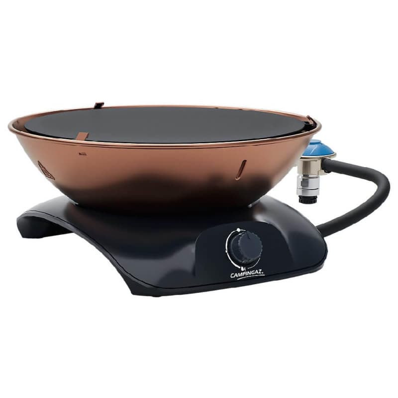 CAMPINGAZ 360 Grill CV, Grill de Table Sphérique, avec Couvercle, Grill de Balcon, Petit Grill au Gaz avec 2200 W de Puissance,