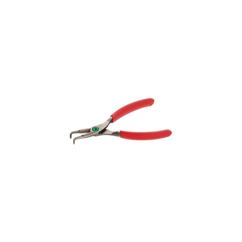 FACOM Jeu de 4 Pinces à Circlips 18 - 60 mm - Intérieur et Extérieur - Tête et Becs Fins - Embouts Droits - Embouts Allongés et