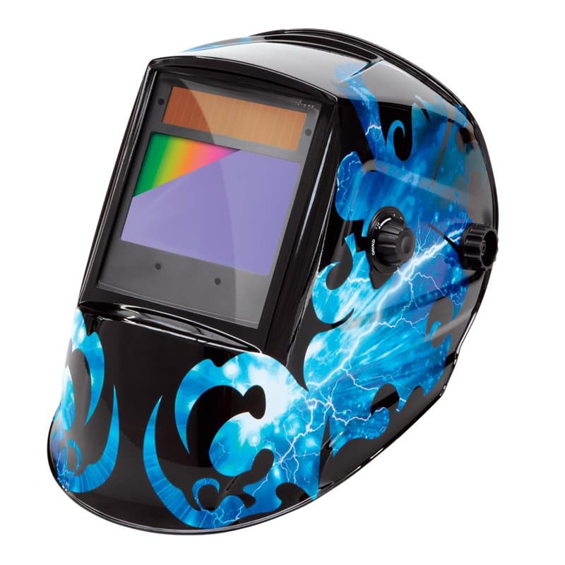 GYS - Masque de soudage LCD ZEUS 5-13 G Cosmic True Color - teinte 3/5>13 - champ de vision100x67mm - assombrissement auto 0,08m