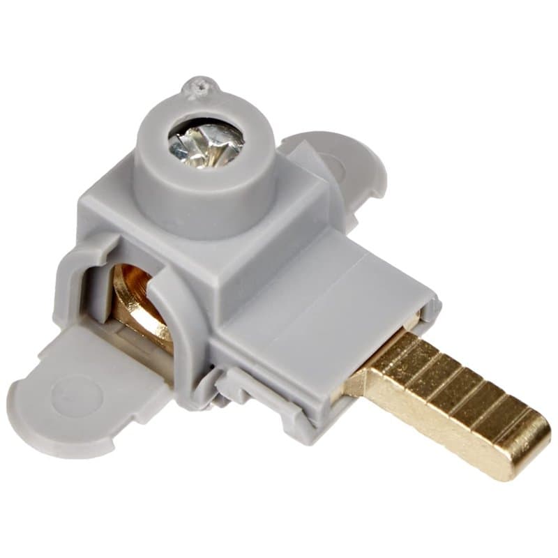 Legrand - Borne d'arrivée pour peigne d'alimentation - section 4mm² à 25mm², Gris
