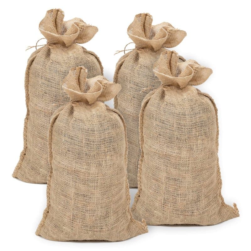 La Cordeline - Lot 4 Sacs jute 29x51 cm, 215 gr/m2, 5kg environ ACJN110S-L4 Naturel