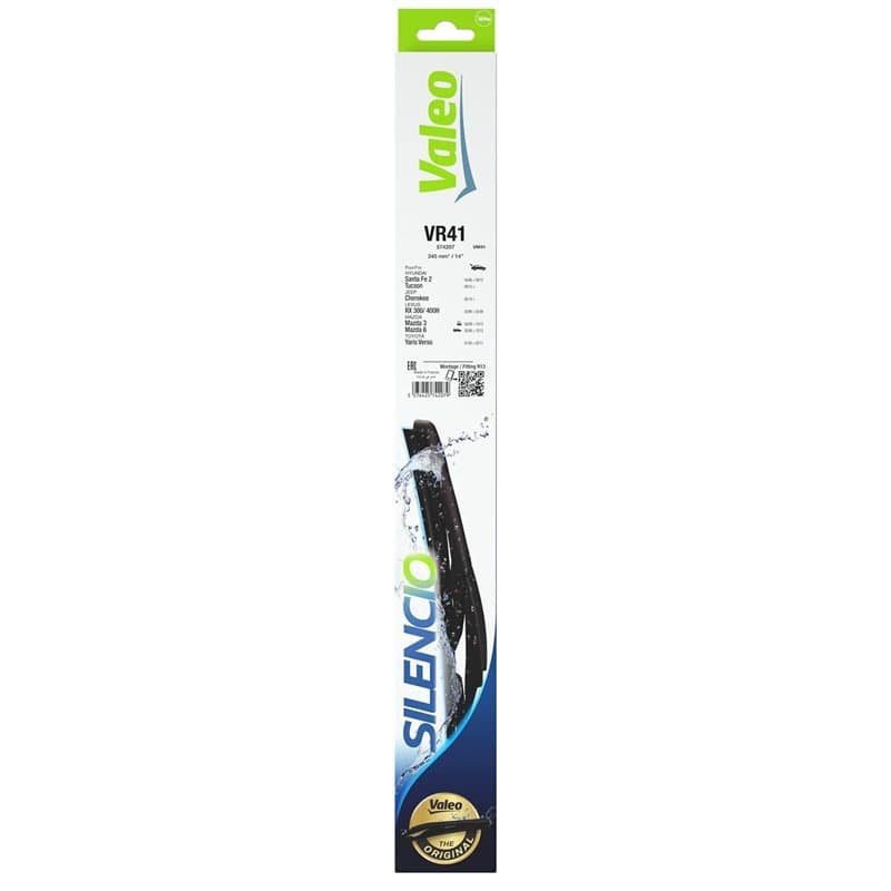 VALEO Silencio Balai d'Essuie-glace - VM111 - Balai d'Essuie-Glace Conventionnel Aérodynamisme Optimal avec Spoiler - 650mm - Av
