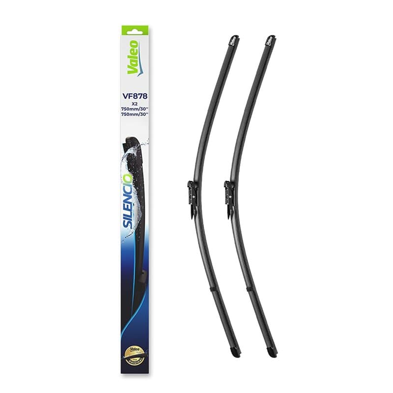 VALEO Silencio Essuie-glace - VF878 - Kit de Balais d'Essuie-glace Plat d'Origine de Haute performance, Visibilité Supérieure su