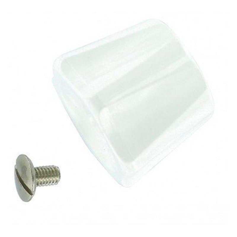 Comap S630301 Volant pour robinet avec vis de fixation carrée 7,5 mm, Blanc