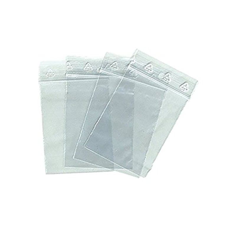 Materiel-pro Sachets pour Bijoux ou Pochette Plastique Zip - Format 60 x 80 mm/Lot de 1000
