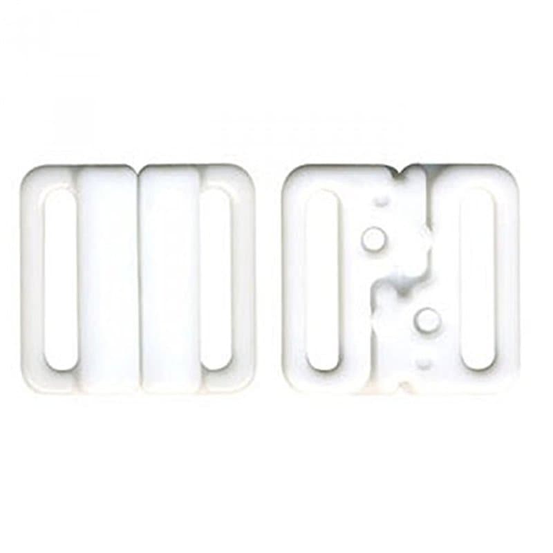 mediac 3 Sets Attache Bikini Maillot de Bain 20mm Blanc