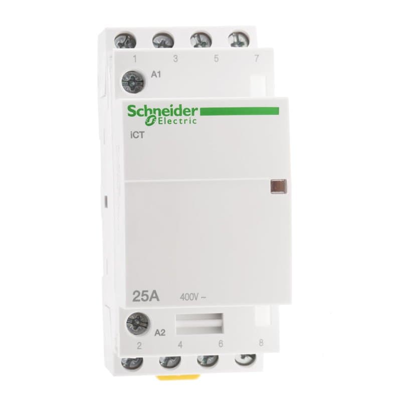 Schneider Electric - Acti9, iCT contacteur 25A 4NO 230-240VCA 50Hz - A9C24834