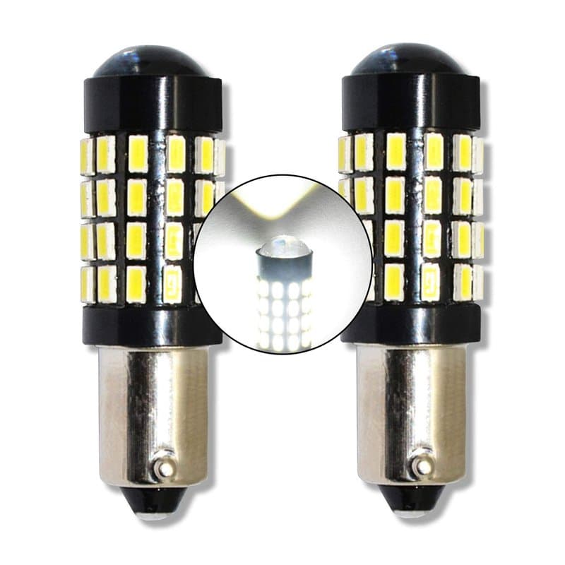 MCK Auto - Remplacement pour Ensemble d'ampoules blanches à LED CanBus H6W, très clair et sans erreur, compatible avec F30 F31 A