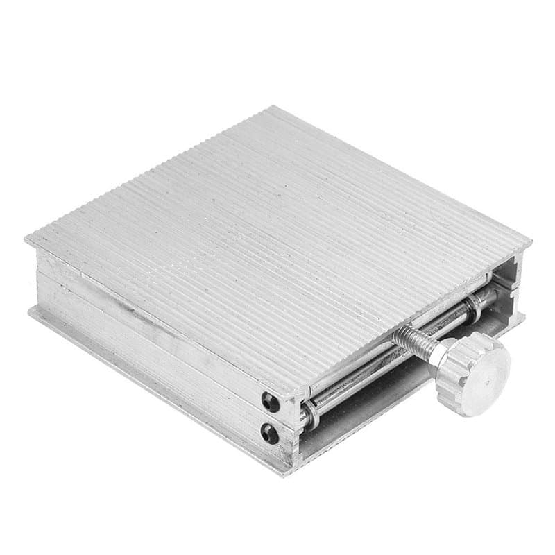 Plate-forme d'ascenseur de laboratoire de 90 * 90mm, poussoir universel de support de laboratoire d'alliage d'aluminium, laborat