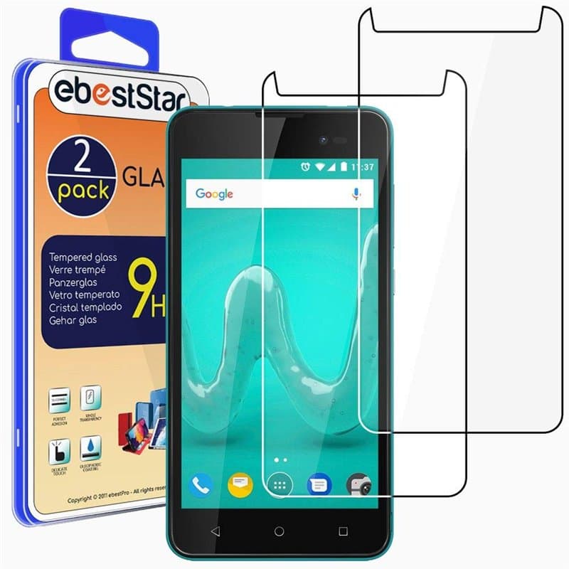 ebestStar - Verre Trempé x2 pour Wiko Sunny 2 Plus, Vitre Protection, Film Anti Casse, Anti Rayures, Sans bulles