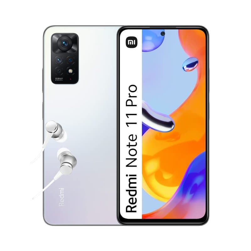Xiaomi Redmi Note 11 Pro - Smartphone 6+128GB, Écran 6.67” 120Hz FHD+ AMOLED, Processeur MediaTek Helio G86, Batterie 5000mAh, B