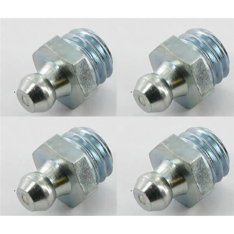 cyclingcolors 4x graisseur M10x1,5 angle 180° embout graissage pompe à graisse manuelle hydraulique tracteur engin agricole trac
