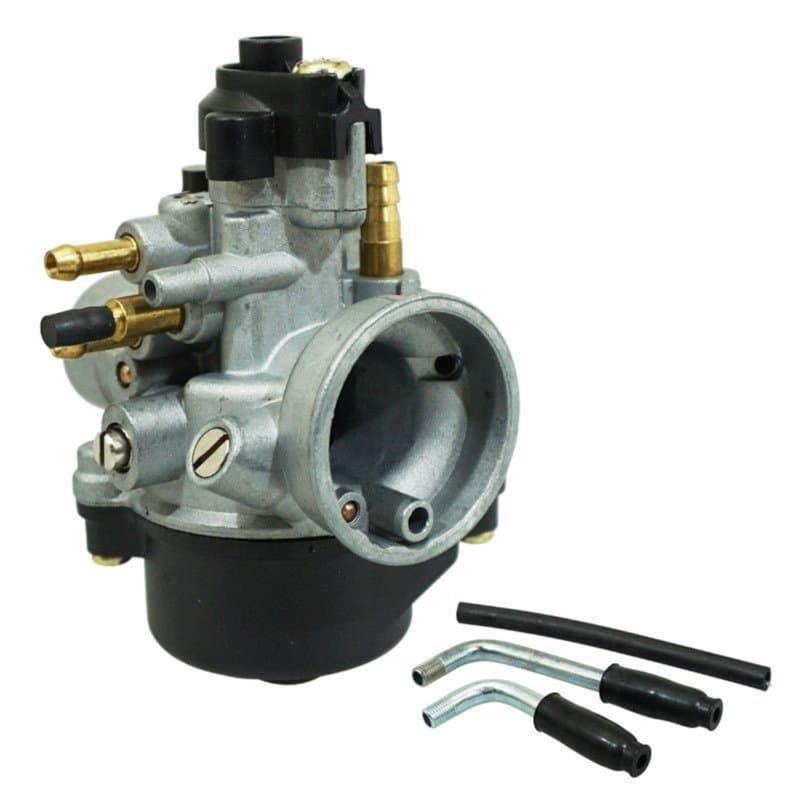cyclingcolors Carburateur compatible avec PHBN 17,5 Booster avec Réchauffeur Scooter Cyclomoteur Adaptable Moteur à boite 50cc 1
