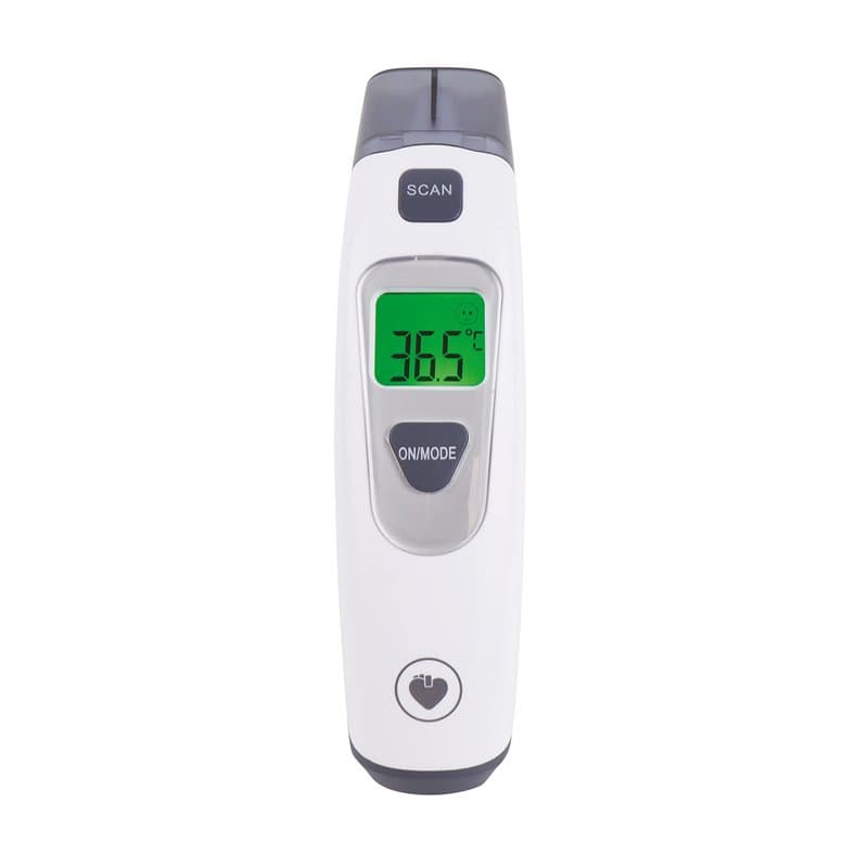 SPENGLER Tempo Duo II, Thermomètre Infrarouge Frontal et Auriculaire pour Prise de Température Rapide et Fiable, Ultra-Précis, P
