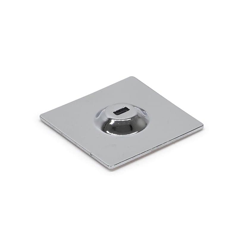 Waytex Plaque d’Ancrage Adhésive avec Slot de Sécurité Standard pour Câble Antivol Ordinateur Portable, PC, Smartphone, Tablette