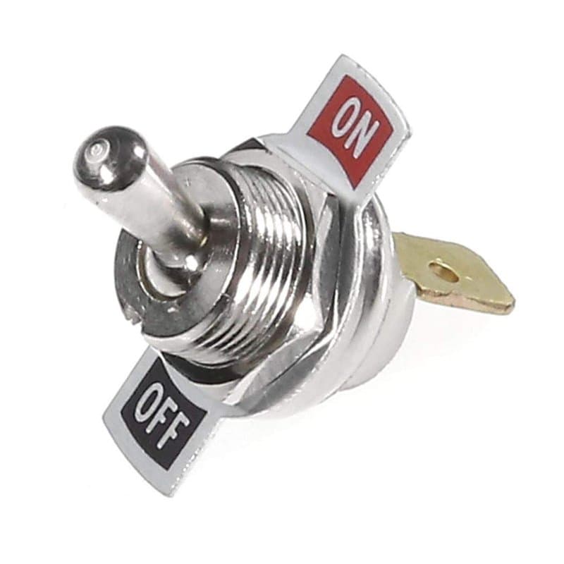 INTERRUPTEUR UNIVERSEL METAL CHROME TRONCONNEUSE TAILLE HAIE TONDEUSE MOTOCULTEUR