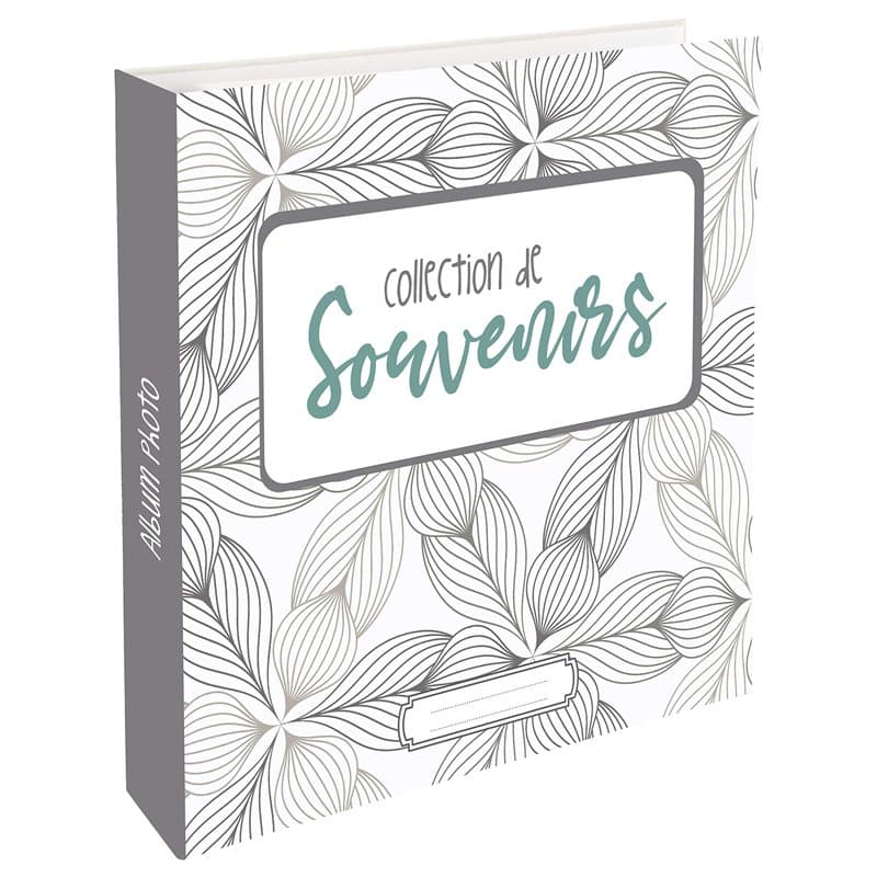 WEB2O Album Photo Grand Format - 500 Photos - 10x15 cm - Collection Souvenir