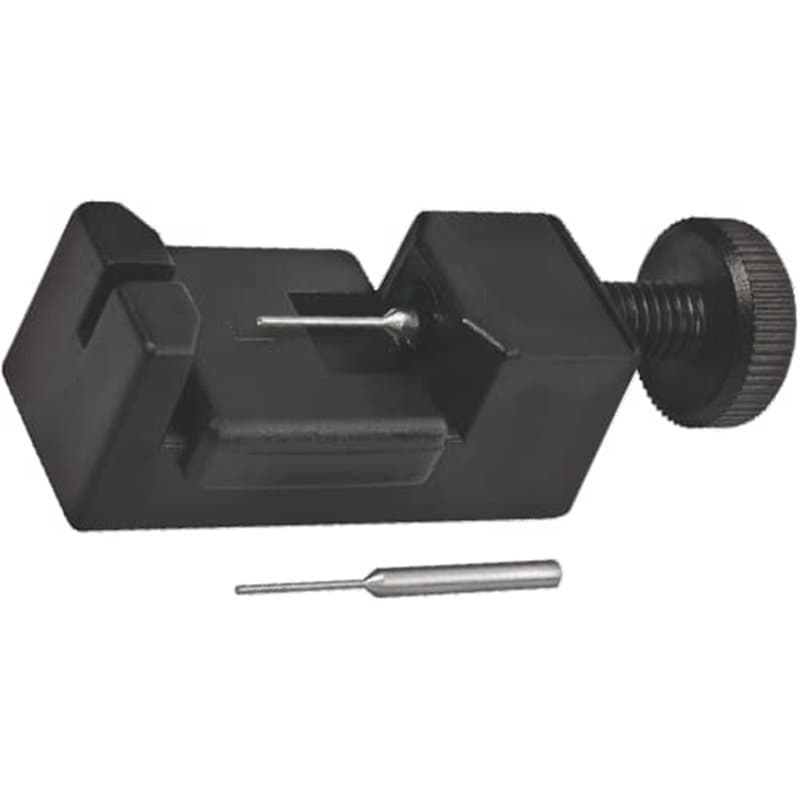 KD89 Horotec MSA10.005 - Outil en Plastique Noir pour déchasser Les goupilles de Bracelet avec 2 chasses goupilles Ø0,80mm