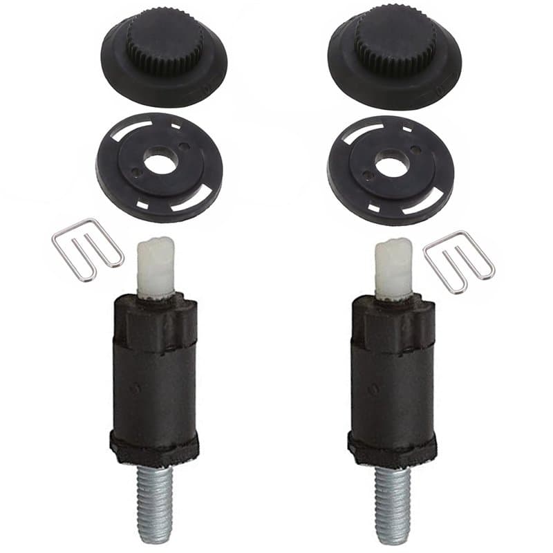 Partsline Kit 2 silent-blocs cache moteur compatible avec Peugeot 206 406 607 Expert Partner HDI, Citroën Xsara Picasso Berlingo