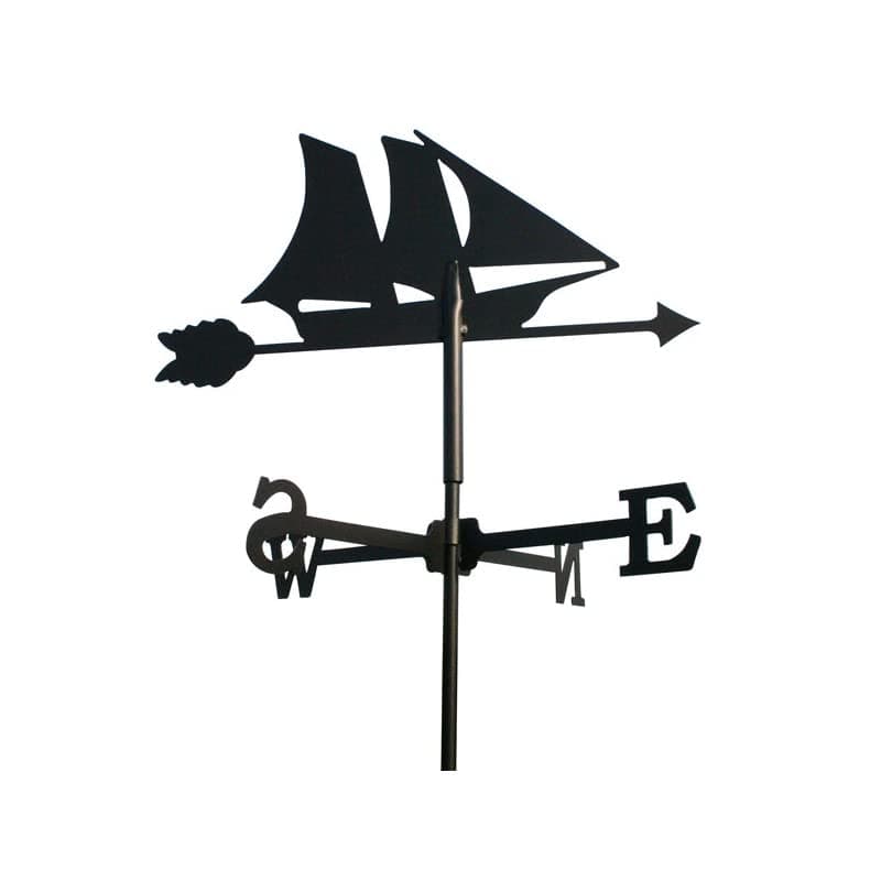 Outils et Nature Girouette Bateau en Fer forgé Petit modèle
