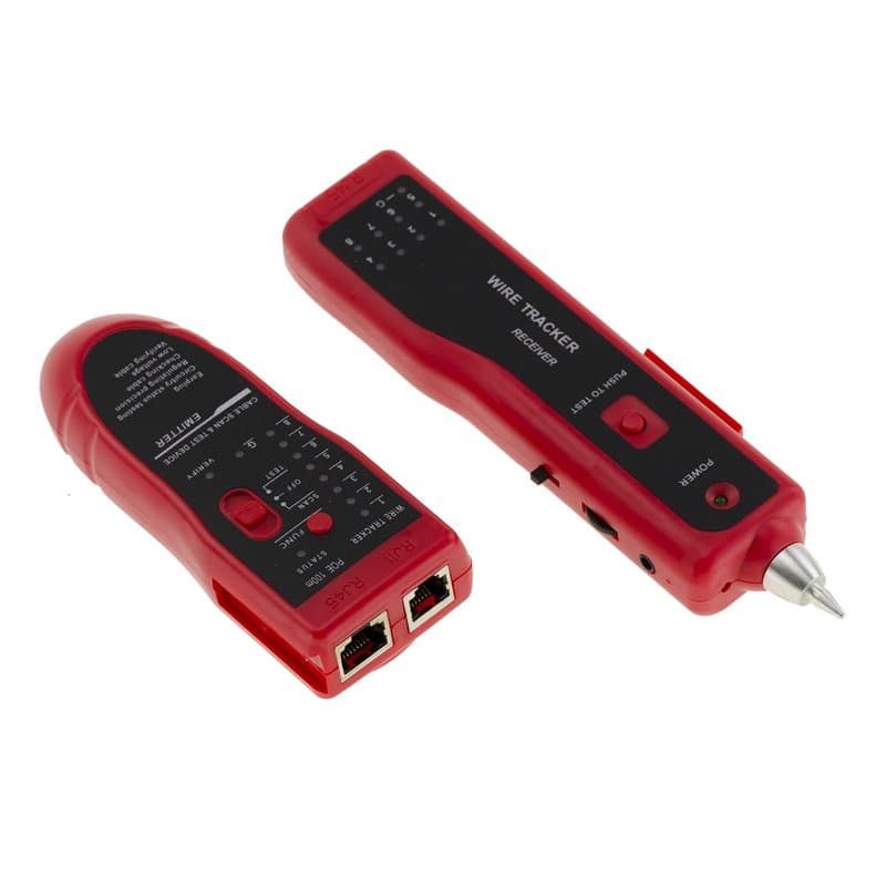 KALEA-INFORMATIQUE Testeur de continuité et localisateur de câble réseau LAN ethernet pour Cordons RJ45 RJ11 USB BNC