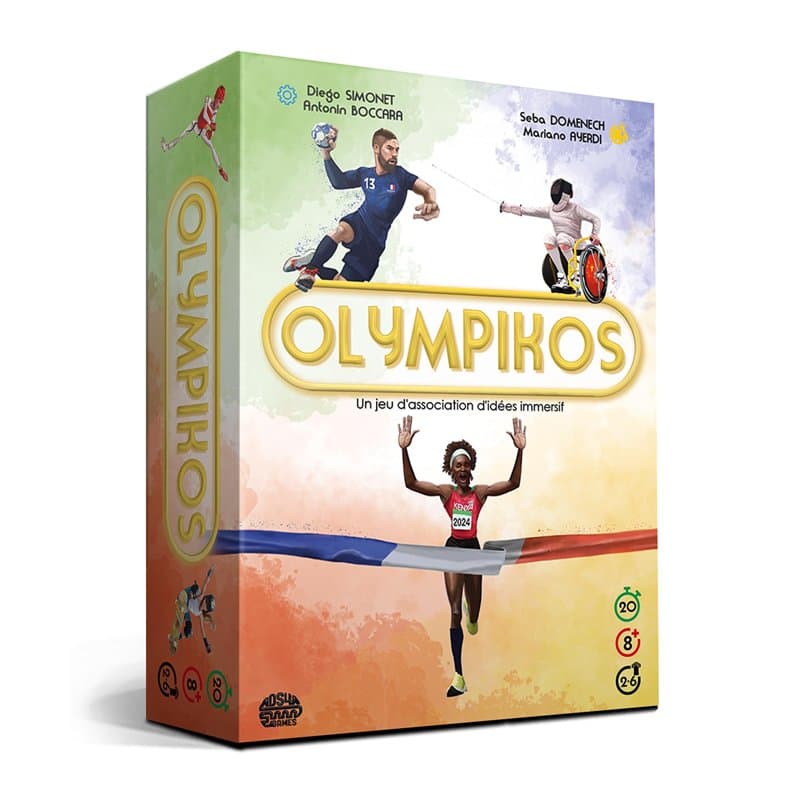 DS4GAMES Blackrock Games OLYMPIKOS - Jeu de société - Version Française - idéal en Famille et Entre Amis - 8 Ans et Plus - Ambia