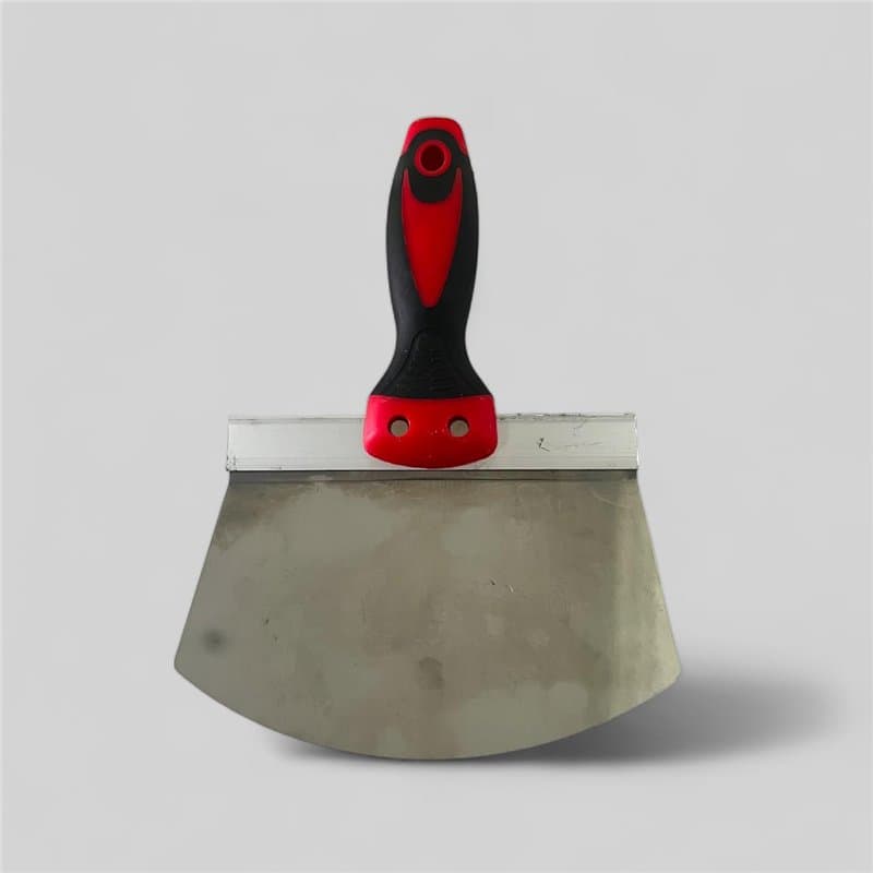 Spatule Ergonomique Professionnelle – Truelle Carreleur Inox – Prise Confort – Application Colle, Enduits, Finitions – 12x17 cm