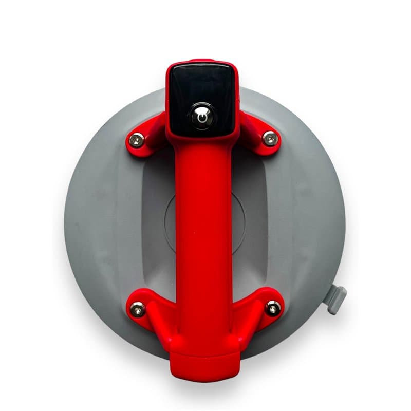 Ventouse Électrique Professionnelle 220 kg – Ø 22 cm – Aspiration Automatique – Recharge USB – Pour Carrelage, Verre, Marbre, Vi