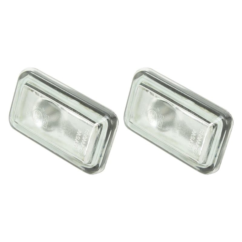 Taros Trade 141272 Kit de feux clignotants latéraux, Transparent/argent