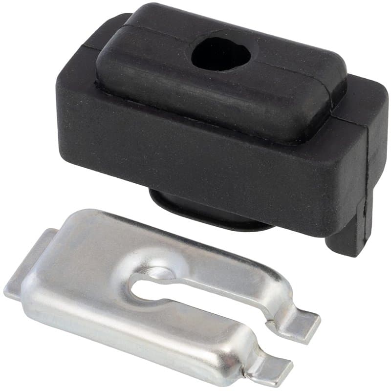 AERZETIX - C66709 - Kit de fixation du câble d'embrayage (2 pièces) avec support en caoutchouc - longueur: 46 mm - compatible av